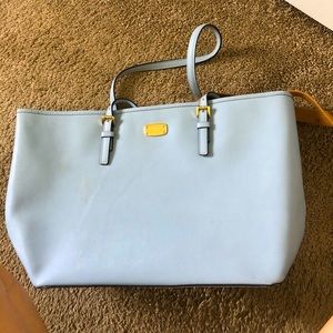 Michael Kors Light Blue Large Purse